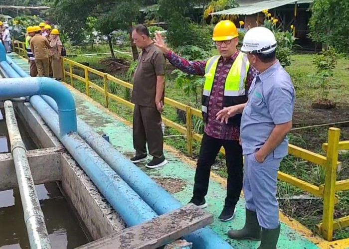 Anggota DPR RI Syarif Fasha Sidak PT Jambi Waras, Tindak Lanjut Aduan Limbah Pabrik