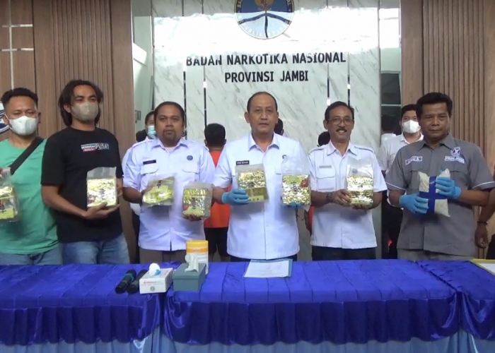 Ungkap Jaringan Pelaku, BNNP Jambi Akan Kerjasama Dengan BNN