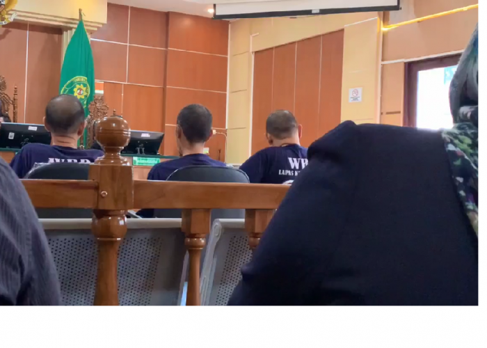 Kasus Narkoba, Oknum ASN Ditjenpas Jalani Sidang Dakwaan Bersama Dua Rekannya