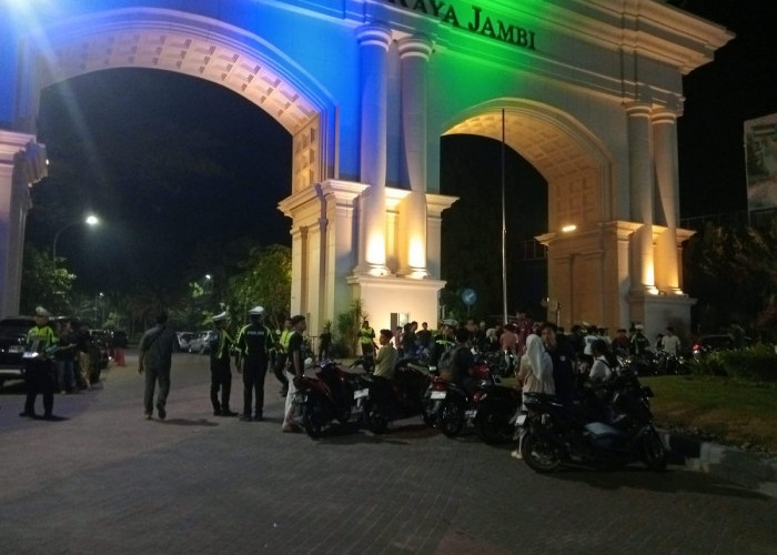 Razia Knalpot Brong di Muaro Jambi, 72 Kendaraan Diamankan