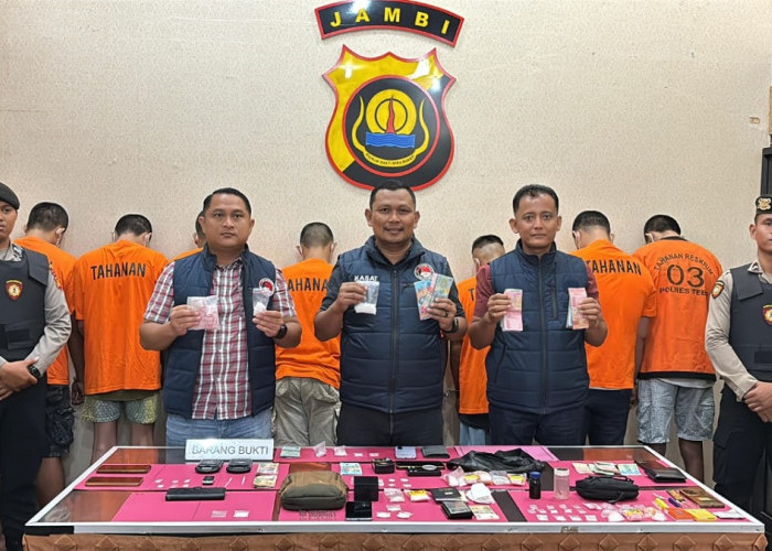  9 Tersangka Narkotika Diamankan dalam Operasi Antik Siginjai 2025