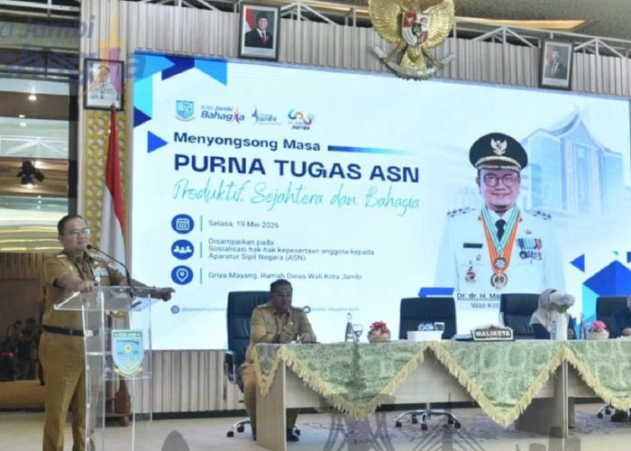 Wali Kota Maulana Buka Sosialisasi Hak-Hak Pensiun ASN: Pensiun Bukan Akhir Pengabdian, Tetap Harus Bermanfaat