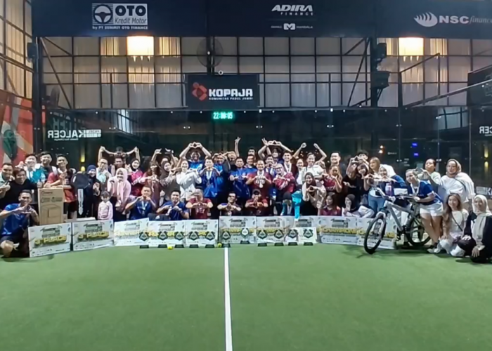 Danrem 042/Gapu Padel Cup 2026, Adya Group Borong Trofi Juara