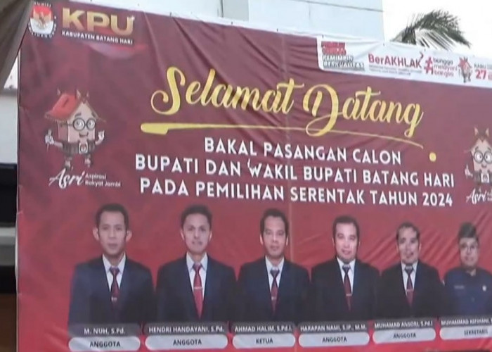 Jadwal Debat Paslon Bupati Batanghari Ditetapkan 22 November 2024