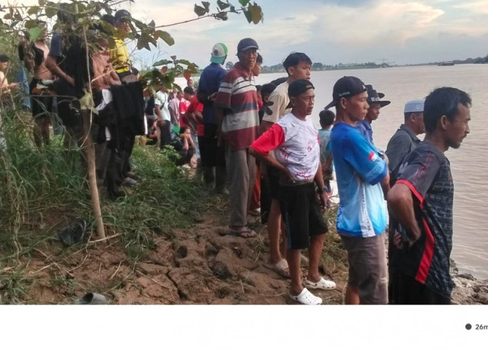 Cuci Tangan di Tepi Sungai, Bocah 7 Tahun di Desa Teluk Jambu Hilang Terseret Arus