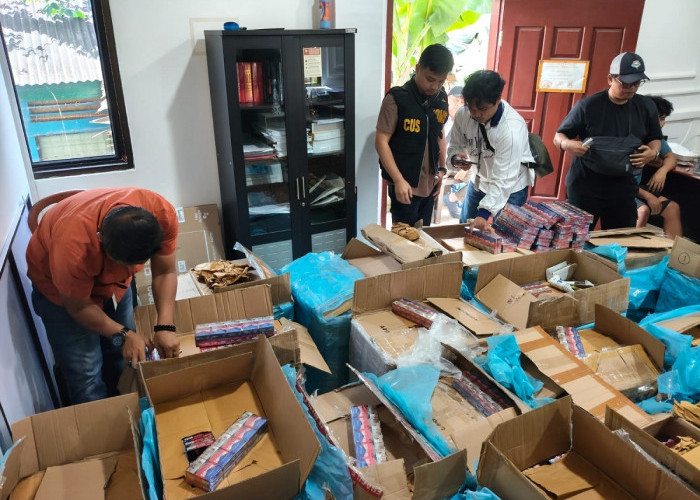 Polres Kerinci Gencarkan Penindakan, Gagalkan Penyelundupan Ratusan Ribu Batang Rokok Ilegal Lintas Provinsi