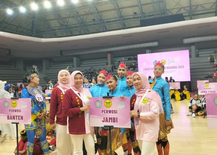 Dua Tahun Berturut-turut, Perwosi Jambi Juara Senam Kreasi Nasional