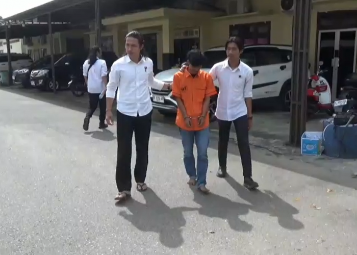 Pelaku Pencabulan Anak di Tebo Ditangkap saat sedang berkerja