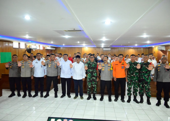 Rakor Penanganan Karhutla Tanjab Barat, Wakapolda Jambi Perkuat Sinergi dan Kesiapsiagaan Lintas Sektor