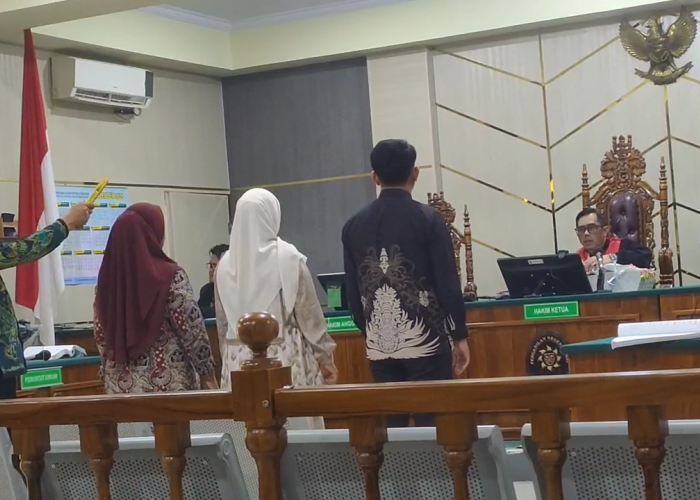 Sidang Korupsi Dana BOS SMAN 2 Bungo, Pengusaha Tenda Ungkap Nota Kosong Bertanda Tangan