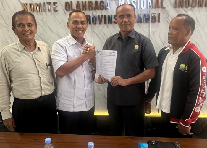 PBTI Tunjuk Ketua Kareteker TI Jambi, SK Resmi Diserahkan ke KONI Provinsi Jambi