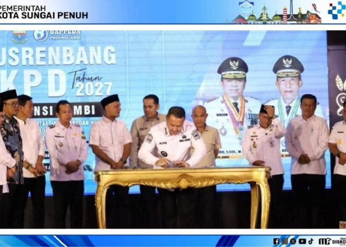 Wako Alfin Ikuti Musrenbang RKPD Provinsi Jambi 2027, Tekankan Pentingnya Kolaborasi Pembangunan
