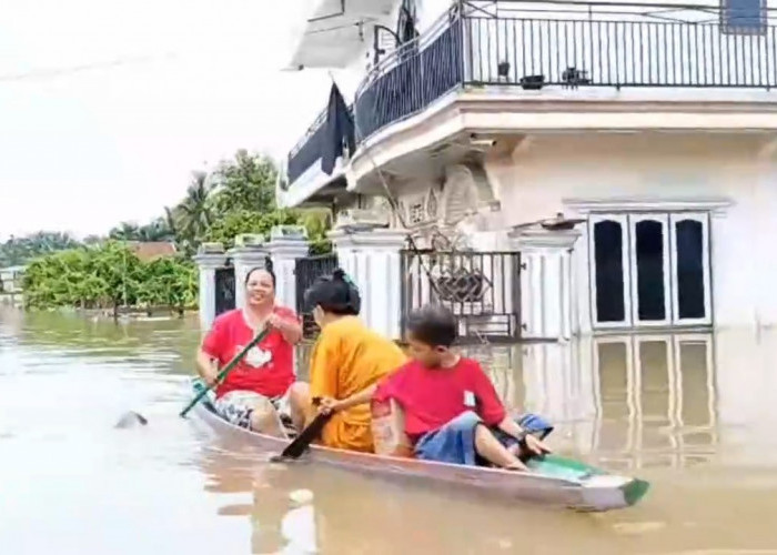 Banjir di Batanghari Rendam 16.950 Rumah Masyarakat di 64 Desa