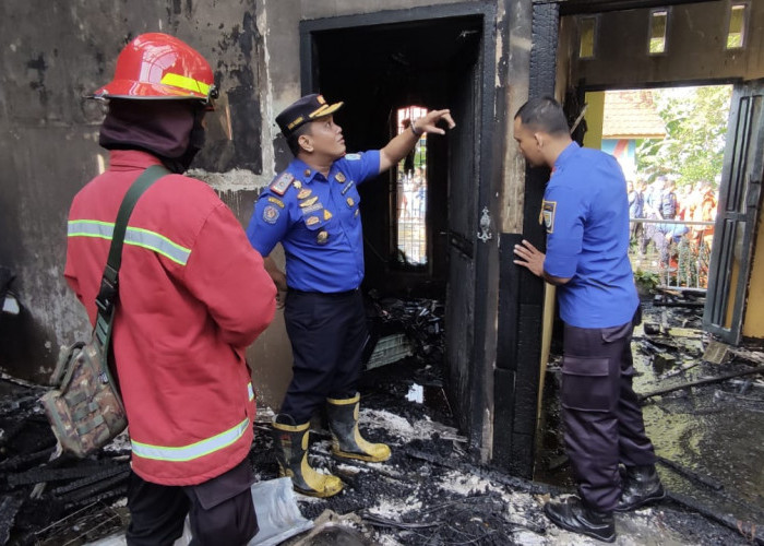 Karena Lupa Cabut Colokan Kipas Angin, Rumah Warga di Olak Kemang Ludes Terbakar