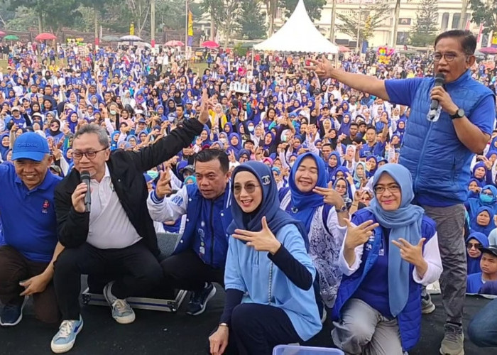 Ribuan Kader PAN birukan Langit Jambi