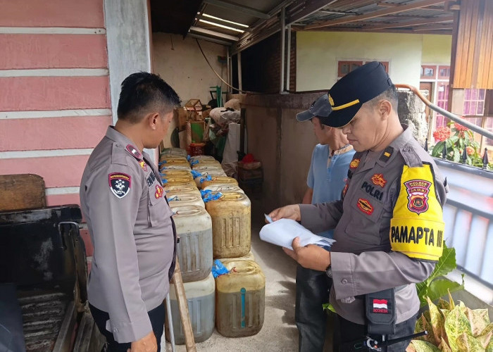 Penyalahgunaan BBM Bersubsidi, Satreskrim Polres Kerinci Amankan 59 Jerigen Solar di Sungai Penuh
