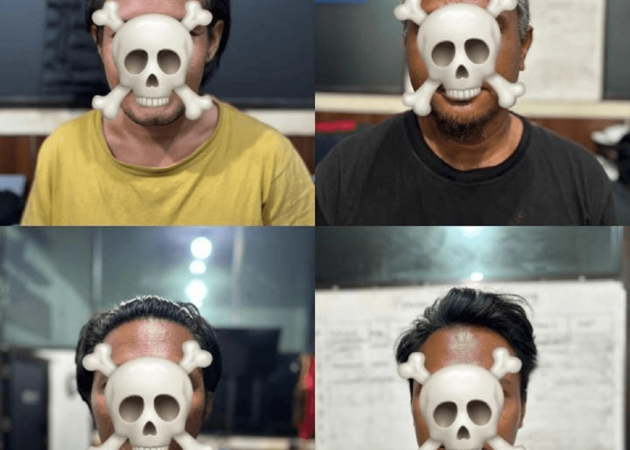 Kasat Reskrim Polres Bungo Pimpin Tim Gunjo Amankan Pelaku PETI di Pelepat