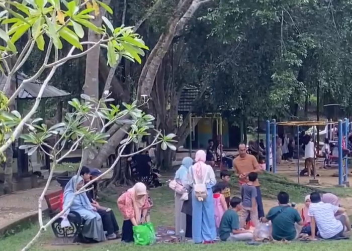 Hutan Kota Muhammad Sabki Ramai Dikunjungi Saat Lebaran 2026