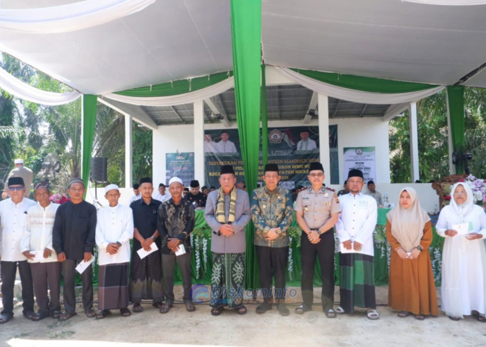 Bupati BBS Hadiri Tasyakuran Ponpes Membaul Hidayah, Tegaskan NU Mitra Strategis Jaga Kerukunan di Muaro Jambi