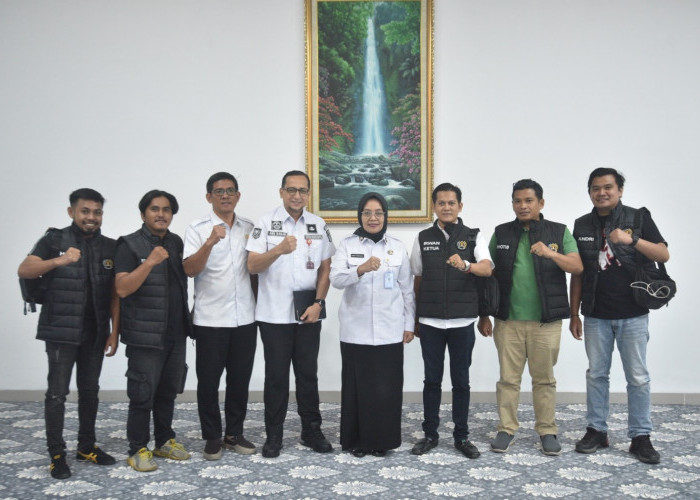 Pj Walikota Jambi  Sri Purwaningsih Terima Audiensi dan Silaturahmi Pengurus PWI Kota Jambi 
