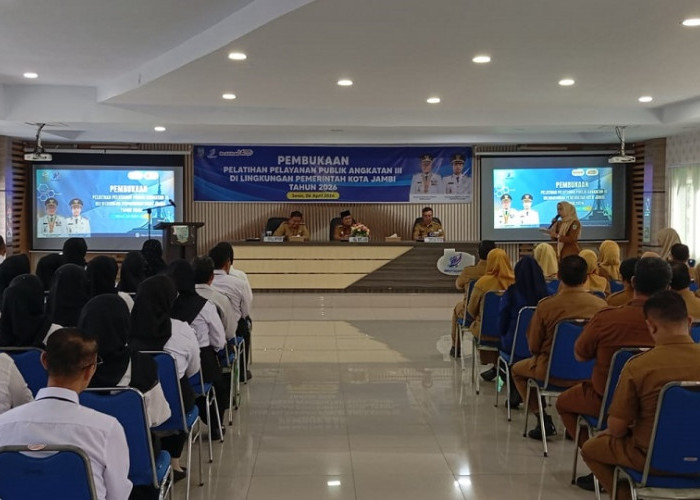 Tingkatkan Kualitas SDM Kepala Sekolah, Pemkot Jambi Gelar Pelatihan Pelayanan Publik Angkatan III