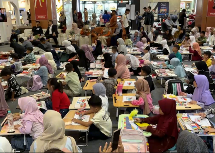 Diniyyah Al Azhar Jambi Gelar Lomba Mewarnai di Event PRO 2025