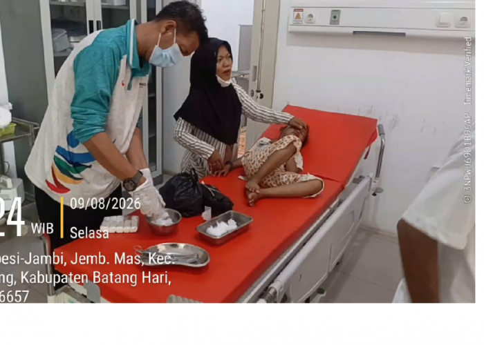 Kebakaran Lahan di Pemayung, Ibu dan Dua Anak Tertimpa Pohon Tumbang