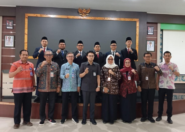 Wawako Diza Lantik 6 Orang Pranata Komputer ke Jabatan Fungsional