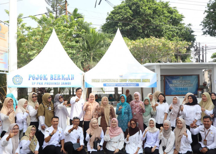 TP PKK Provinsi Jambi Perkuat Literasi Keuangan dan Budaya Kelola Sampah dari Rumah
