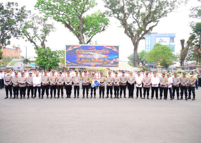Polda Jambi Beri Penghargaan kepada Aipda Arjunif Peraih Kompolnas Award 2026