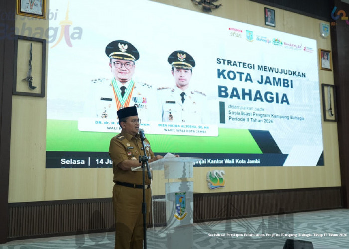 Pemkot Jambi Sosialisasi Program Kampung Bahagia, Tahap II Siap Berjalan di 787 RT