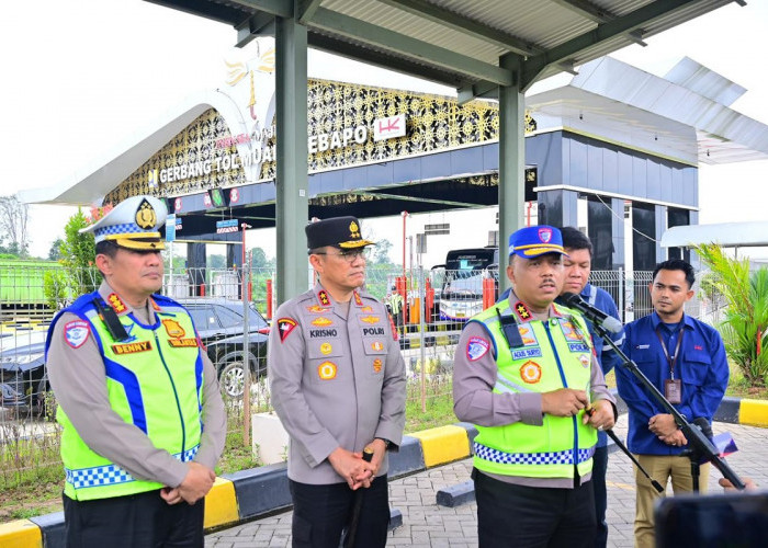 Pastikan Kesiapan Arus Mudik Lebaran, Kakorlantas Polri Bersama Kapolda Jambi Tinjau Tol Bayung Lencir–Tempino