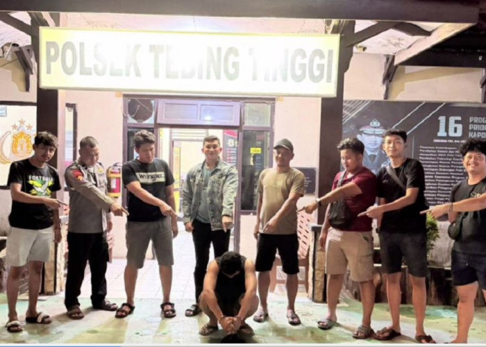 Polsek Tebing Tinggi Amankan 4  Terduga Pelaku Penyalahgunaan Narkoba