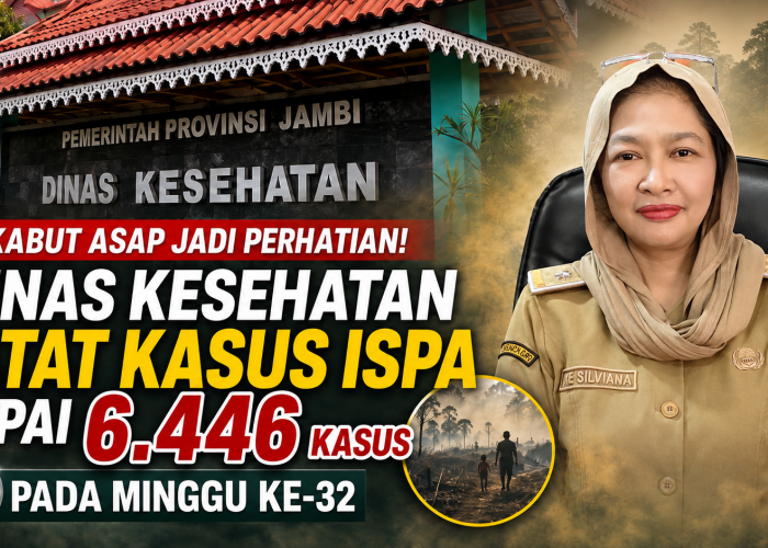 Dinas Kesehatan Provinsi Jambi Catat Kasus ISPA Capai 6.446 Kasus pada Minggu ke-32, Kabut Asap Jadi Perhatian