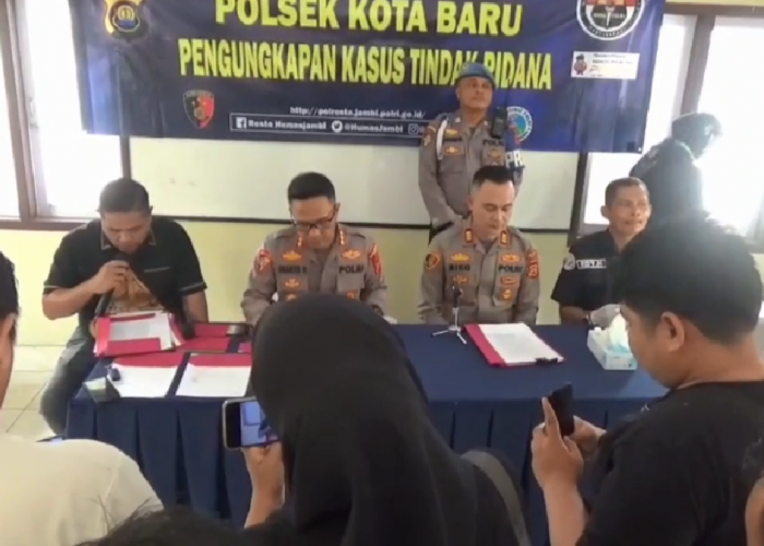 Polsek Kota Baru Amankan Dua Pelaku Curanmor dan Seorang Penadah