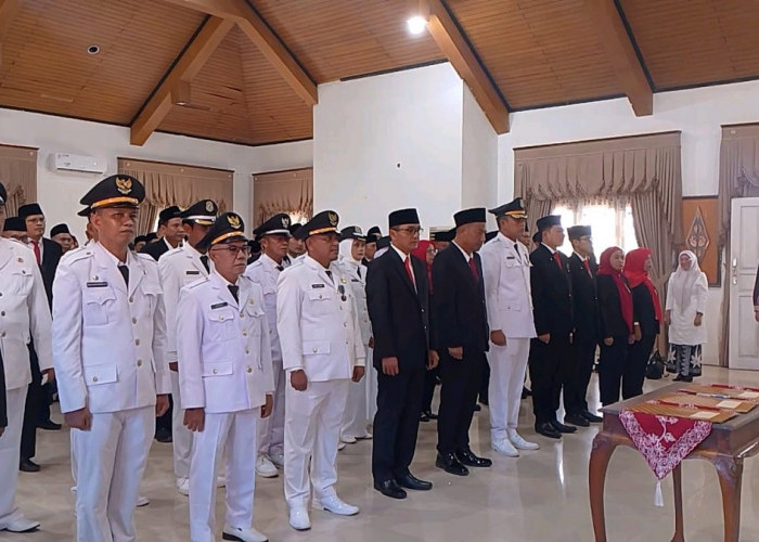 Lantik 96 Pejabat, Muslimin Tanja Tegaskan: Tingkatkan Kinerja atau Tertinggal