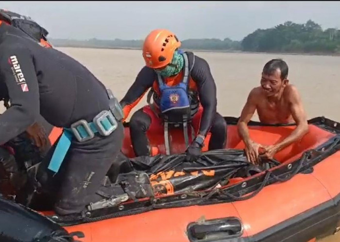 Pemuda Sengeti Yang Tenggelam di Sungai Batanghari Akhirnya Ditemukan 