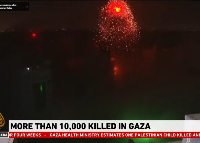 Kekejaman Israel Terus Berlanjut, Serangan dalam 1 Bulan Tewaskan 10.000 Warga Gaza
