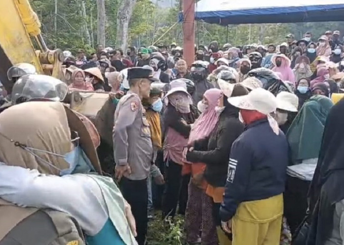 Tak Kunjung Ganti Rugi, Ratusan Warga Pulau Pandan Kembali Kepung PLTA Kerinci