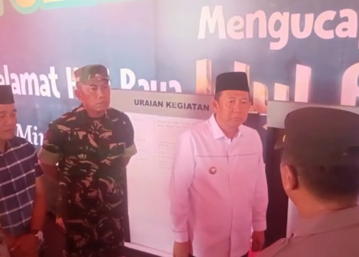 Bupati BBS Tinjau Kesiapan Posko Mudik Lebaran Muaro Jambi