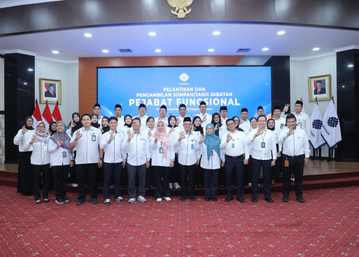 Sekjen Kemnaker: Pejabat Fungsional Harus Hadirkan Dampak Nyata bagi Masyarakat