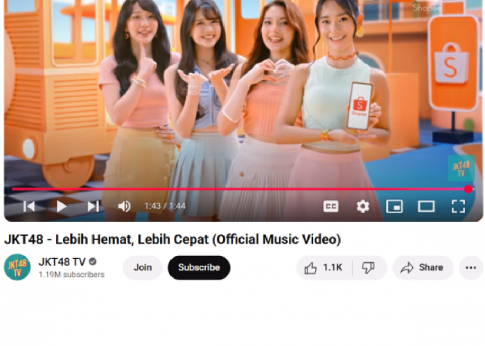 Shopee dan JKT48 Buktikan Chemistry Kuat Lewat MV “Lebih Hemat, Lebih Cepat”!