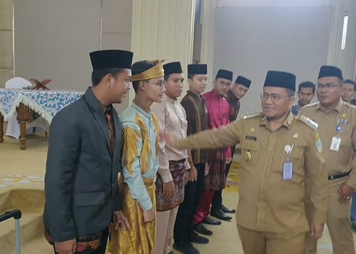 Lepas Kafilah MTQ ke 52, Maulana Targetkan Juara Umum