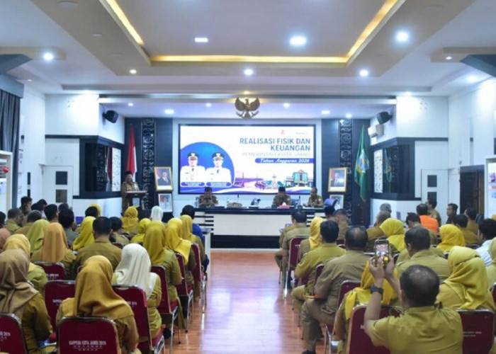 Pimpin Evaluasi RFK, Wali Kota Maulana Tekankan Belanja Pemerintah Harus Menjadi Stimulus Ekonomi