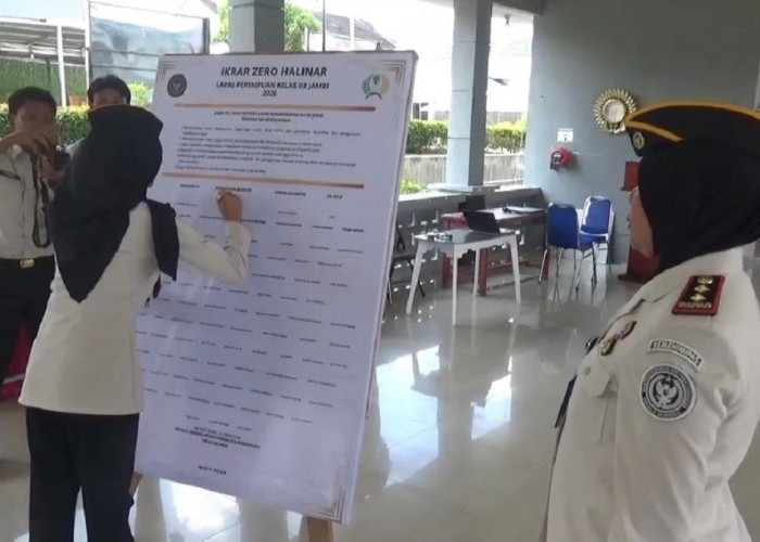 Lapas Perempuan Jambi Deklarasi “Zero Halinar”, Tegas Berantas HP Ilegal hingga Narkoba