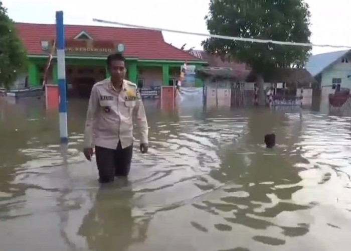 Bagian Hilir Tebo Mulai Tergenang Banjir, 1.704 Jiwa di Desa Teluk Rendah Ulu Terdampak