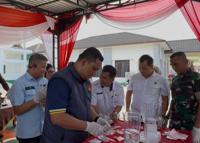 39 Perkara Inkracht, 136,8 Gram Sabu Dimusnahkan di Muaro Jambi