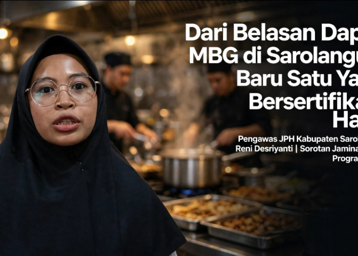 Dari Belasan Dapur MBG di Sarolangun, Baru Satu Yang Bersertifikat Halal