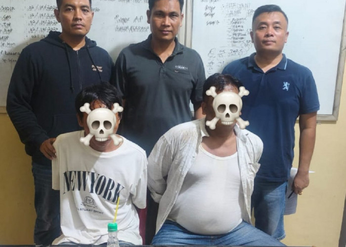 Gerebek Sarang Sabu Di Pelepat Ilir, Dua Pria Di Ciduk Polisi