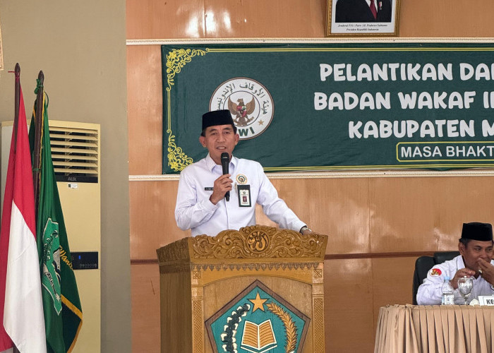 Hadiri Pelantikan BWI Muaro Jambi, Kanwil Kemenag Dorong Optimalisasi Pengelolaan Wakaf